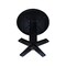 International Concepts 36 in. Solid Wood Round Top Pedestal Dining Table - 35.9 in. High, Black K46-36RT-23B-36 - alternate 3